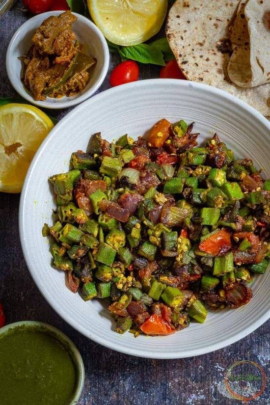 Aafrien Indian Restaurant, bhindi masala