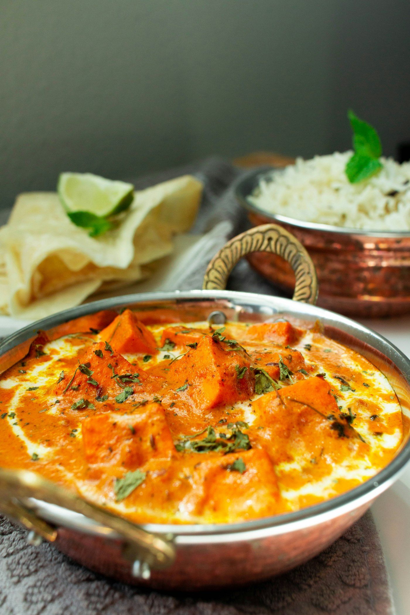 Butter chicken at Aafrien