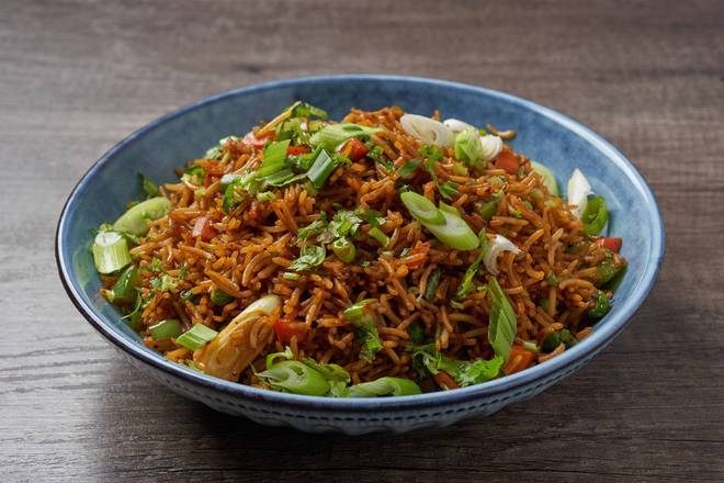 Aafrien Indian Restaurant, chicken hakka fried rice