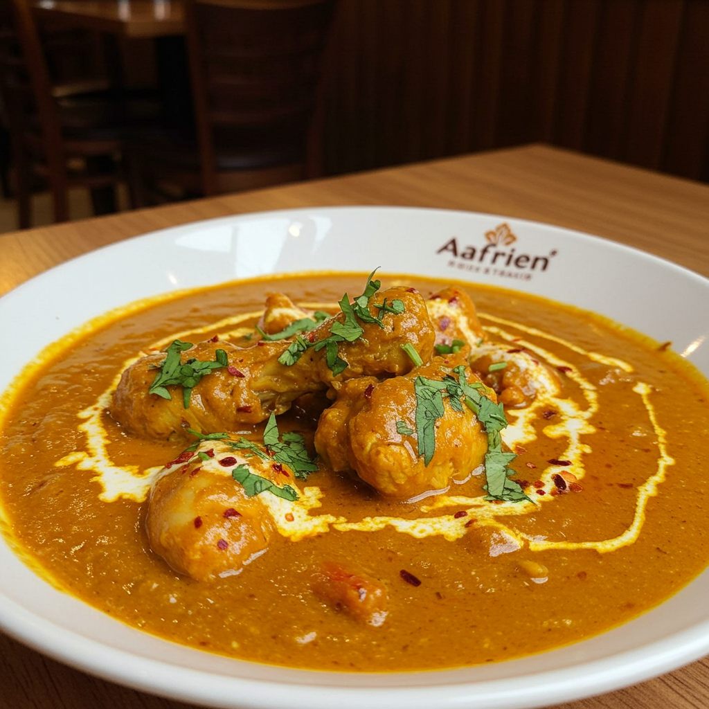 Aafrien Indian Restaurant, chicken madras