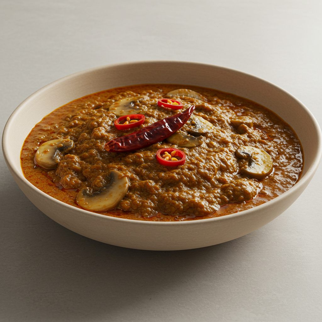 Aafrien Indian Restaurant, chilli mushroom gravy