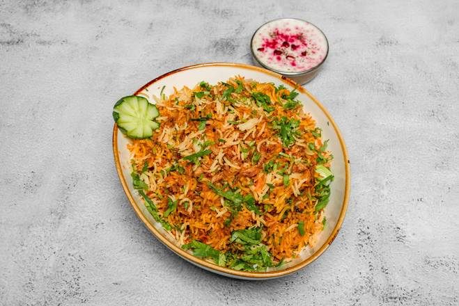 Vegetable Biryani at Aafrien