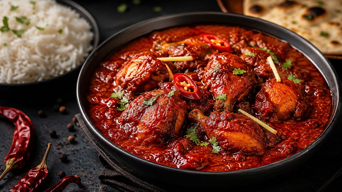 Chicken Entrées at Aafrien Indian Restaurant