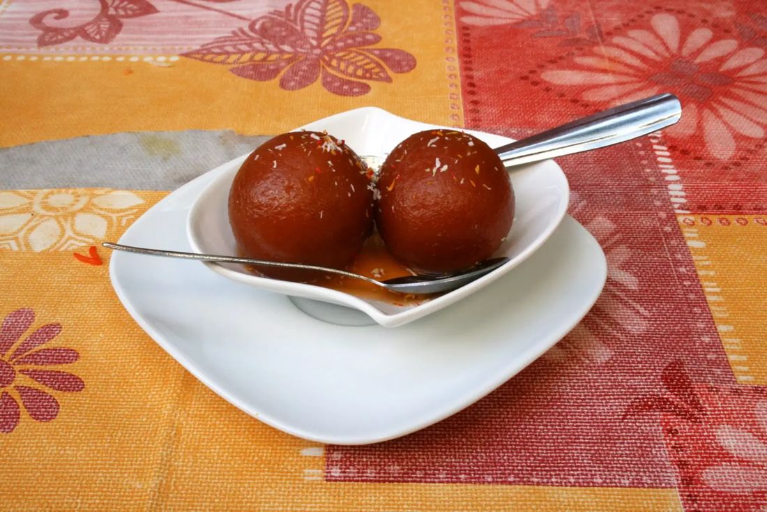 The Desserts at Aafrien Indian Restaurant