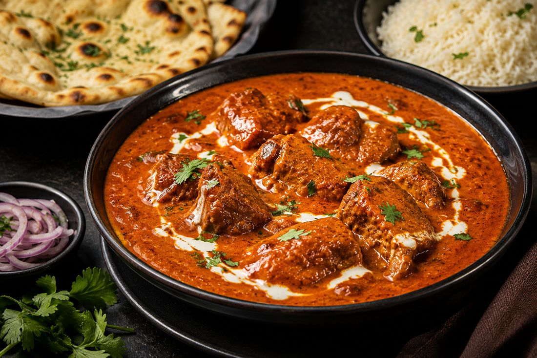 Lamb Entrées at Aafrien Indian Restaurant