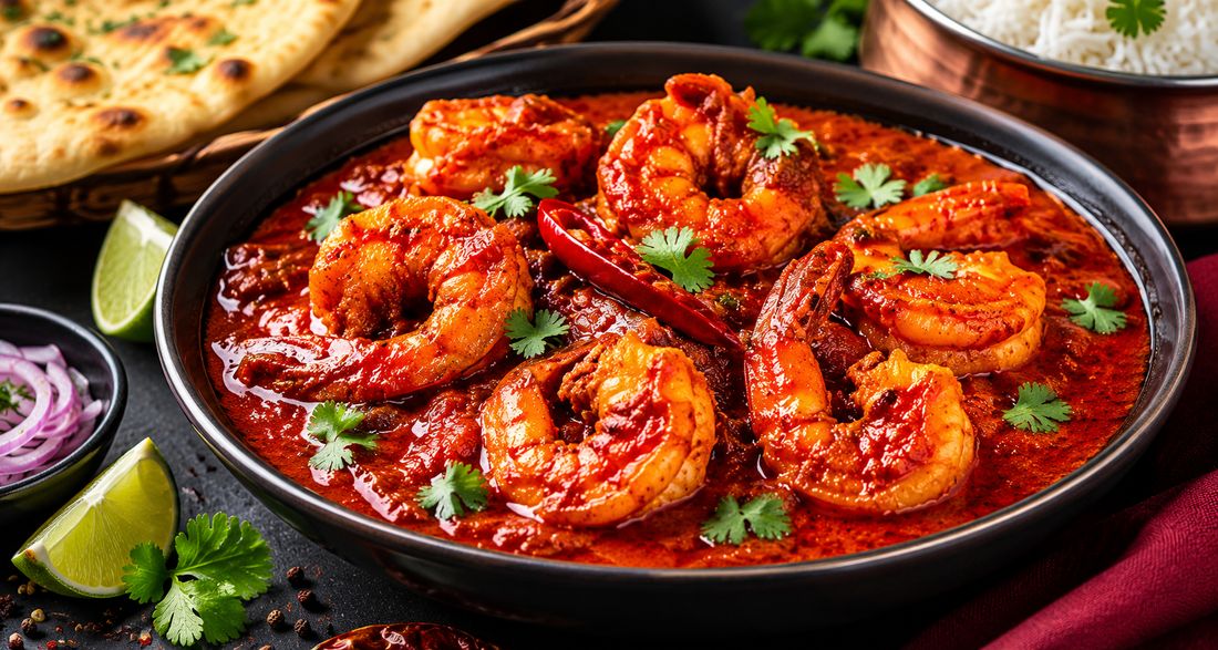 Prawns Entrées at Aafrien Indian Restaurant